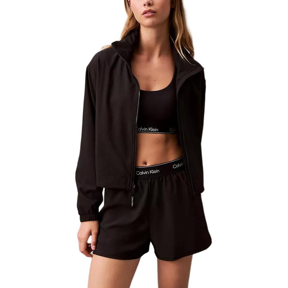 Calvin Klein Loose Comfortable Breathable Stand Collar Drop Shoulder Long Sleeve Jacket Women jackets Black 404F407-001 S
Calvin Klein Loose Comfortable Breathable Stand Collar Drop Shoulder Long Sleeve Jacket Women jackets Black 404F407-001 S