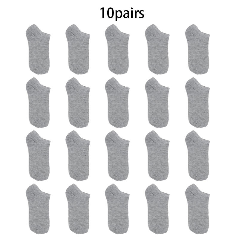 10pairs Men s Socks Low Cut Breathable Business Boat Sock Summer Solid Color Comfortable Ankle Casual Cotton White Black Socks
10pairs Men s Socks Low Cut Breathable Business Boat Sock Summer Solid Color Comfortable Ankle Casual Cotton White Black Socks