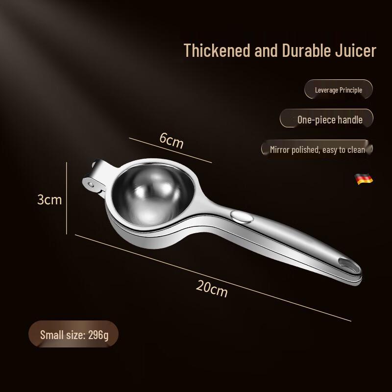 Stainless Steel Manual Lemon Juicer
Stainless Steel Manual Lemon Juicer