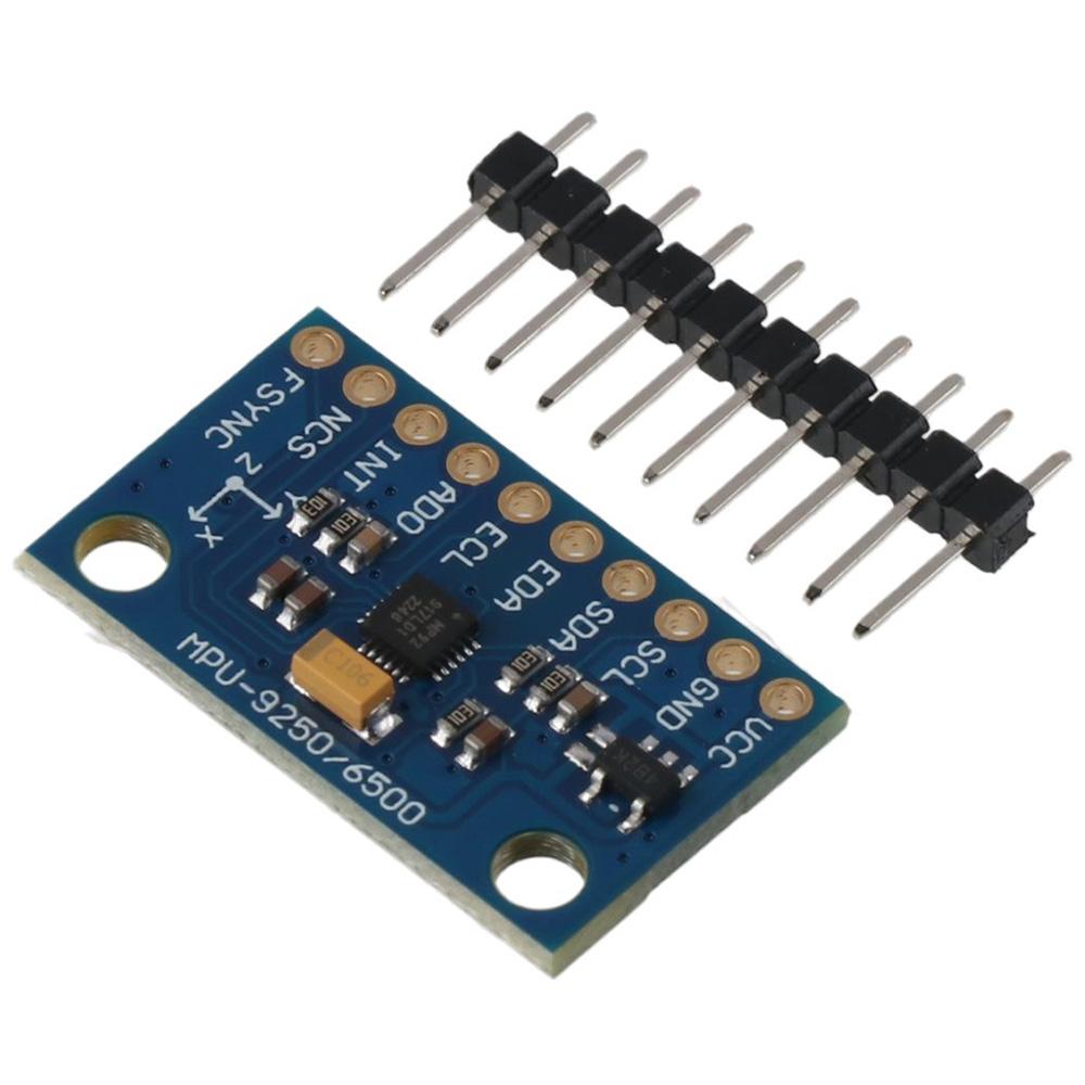 Blue Gyro+Accelerator Sensor Module 3~5V MPU9250 GY-9250 Durable 9 DOF 9-Axis Attitude DIY
Blue Gyro+Accelerator Sensor Module 3~5V MPU9250 GY-9250 Durable 9 DOF 9-Axis Attitude DIY