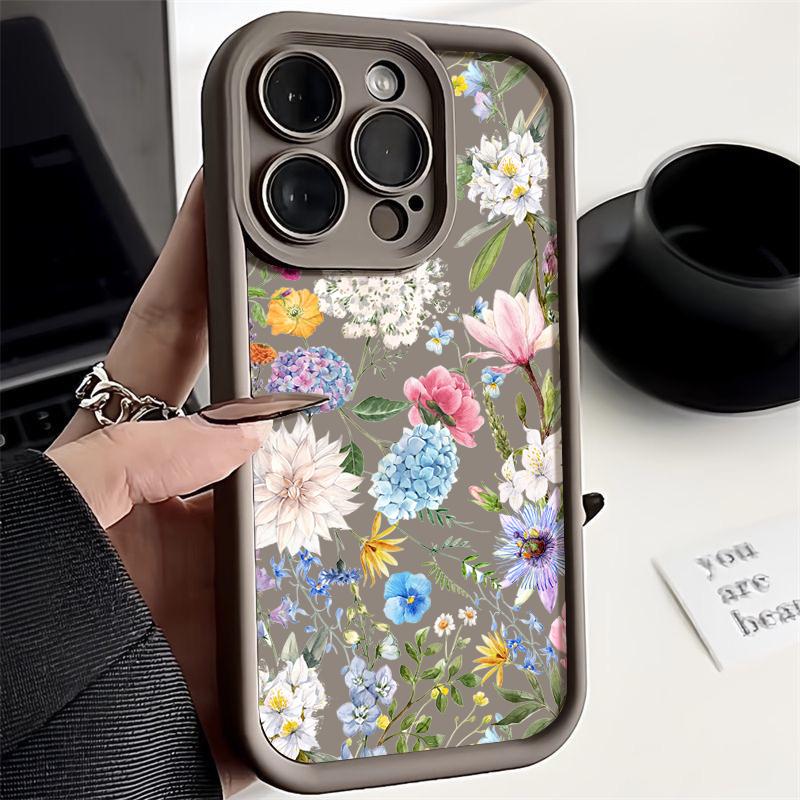 Чехол для телефона с красочным цветочным принтом для iPhone 15 Pro Max 14 Plus 13 12 Pro 11 XS XR 8 7 Flowers, матовый противоударный защитный чехол для объектива, мягкий чехол iPhone 15 чёрный
Чехол для телефона с красочным цветочным принтом для iPhone 15 Pro Max 14 Plus 13 12 Pro 11 XS XR 8 7 Flowers, матовый противоударный защитный чехол для объектива, мягкий чехол iPhone 15 чёрный
