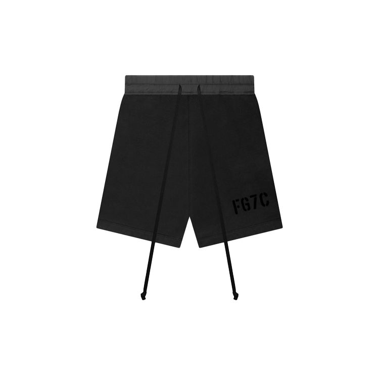 Fear of God FG7C Принт логотипа Бархатные спортивные шорты с завязками на шнурке Унисекс Плавки черные FG40-028FLC-001 S
Fear of God FG7C Принт логотипа Бархатные спортивные шорты с завязками на шнурке Унисекс Плавки черные FG40-028FLC-001 S