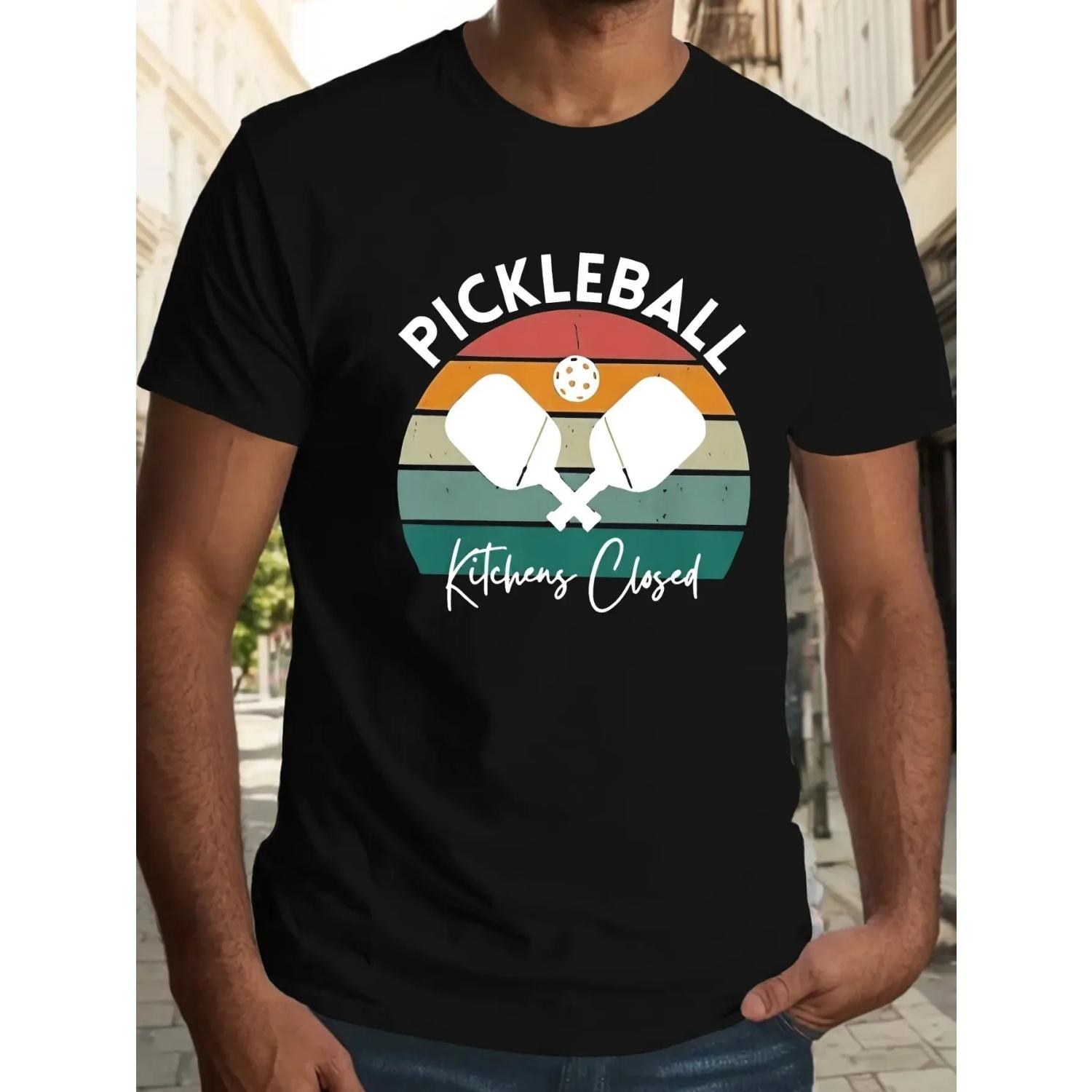 Pickleball Mens Cotton TShirt Retro Sunset Athletic Casual Style Black S чёрный
Pickleball Mens Cotton TShirt Retro Sunset Athletic Casual Style Black S чёрный