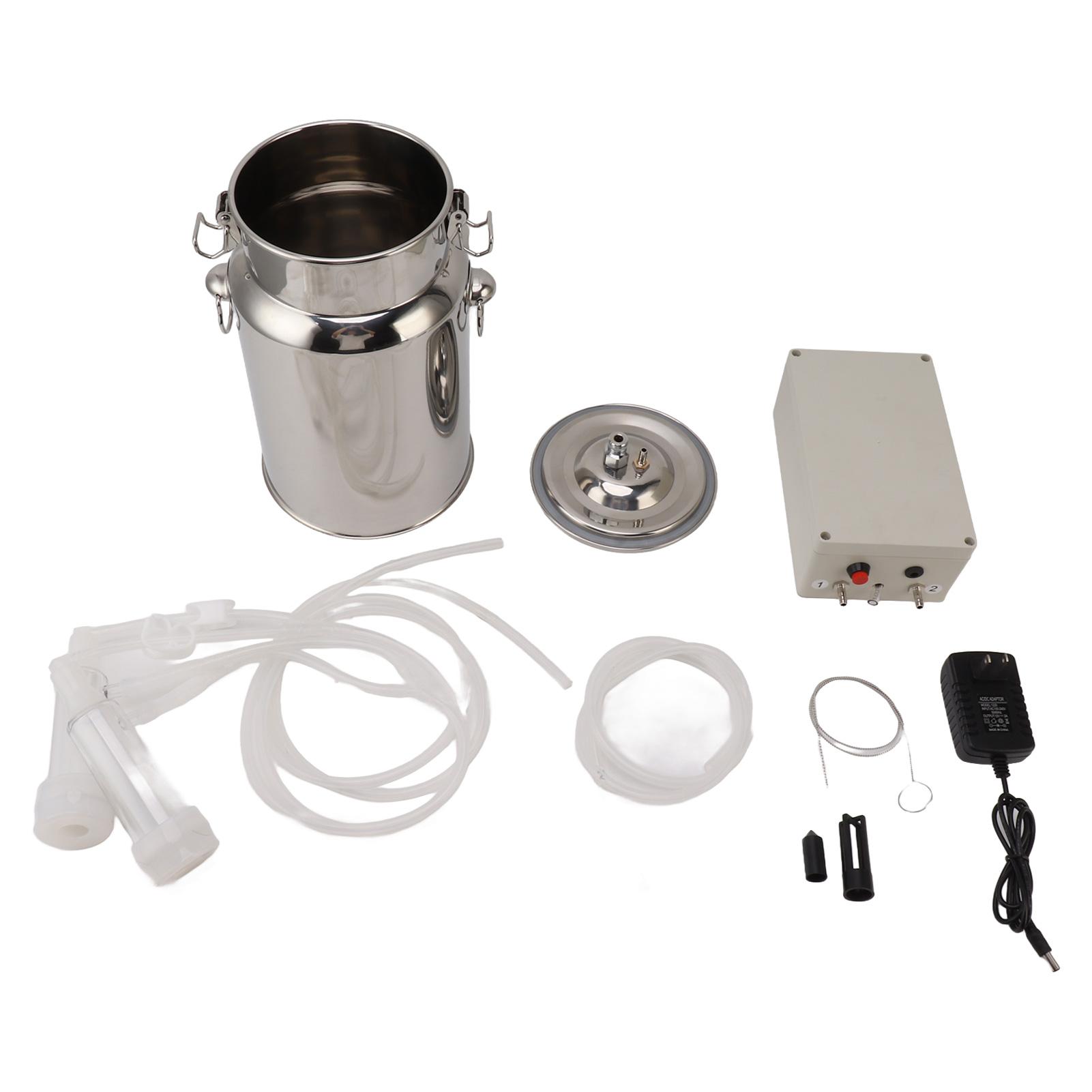 Goat Milking Machine Stainless Steel Folding Handle Automatic Pulsation Vacuum Pump Milker for
Goat Milking Machine Stainless Steel Folding Handle Automatic Pulsation Vacuum Pump Milker for