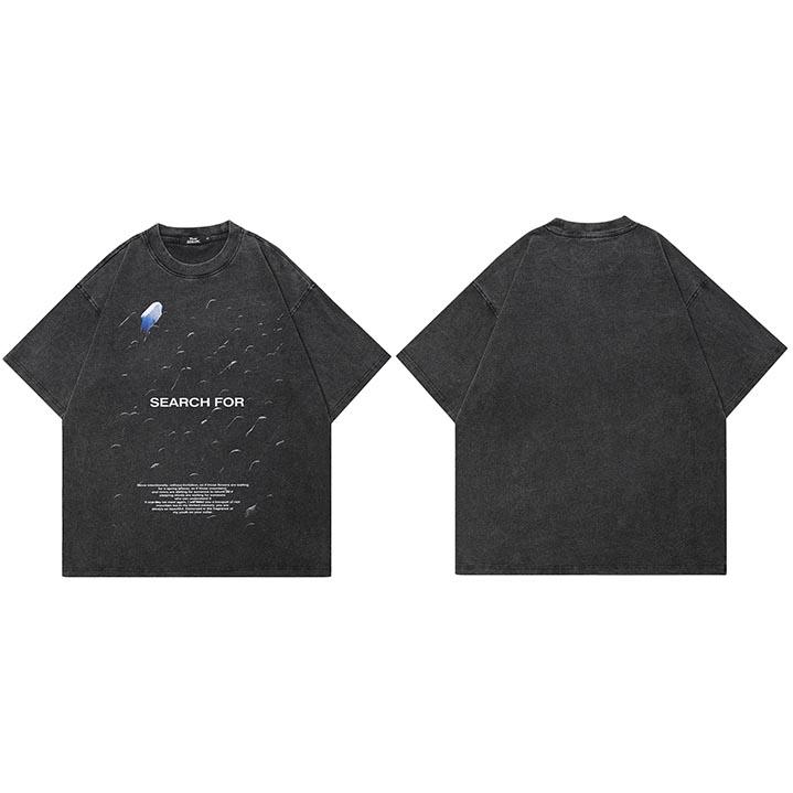 Hip Hop Retro Washed Black TShirt Streetwear Searching Aesthetic Graphic T Shirt Cotton Men Tshirt Unisex Tops Tees Dope S
Hip Hop Retro Washed Black TShirt Streetwear Searching Aesthetic Graphic T Shirt Cotton Men Tshirt Unisex Tops Tees Dope S