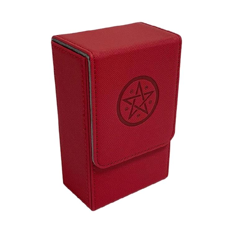 Stable Magnetic Tarots Card Box PU Leather Exterior Velvets Interior Compacts Size for Game Essential червоний
Stable Magnetic Tarots Card Box PU Leather Exterior Velvets Interior Compacts Size for Game Essential червоний