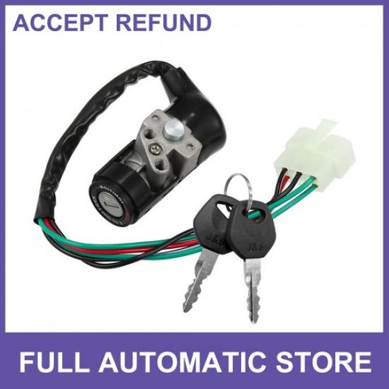 Motorcycle Scooter Security 5 Wires Ignition Switch Lock for GY6 125
Motorcycle Scooter Security 5 Wires Ignition Switch Lock for GY6 125