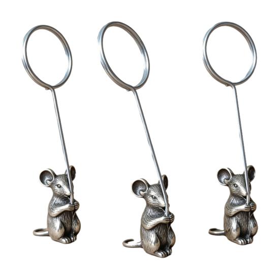 3Pcs Note Holder Stable Anti-Corrosive Spiral Clip for Notes Photos Menus Business Cards Retro Zodiac Desktop Ornament Unique Gift for Rat
3Pcs Note Holder Stable Anti-Corrosive Spiral Clip for Notes Photos Menus Business Cards Retro Zodiac Desktop Ornament Unique Gift for Rat