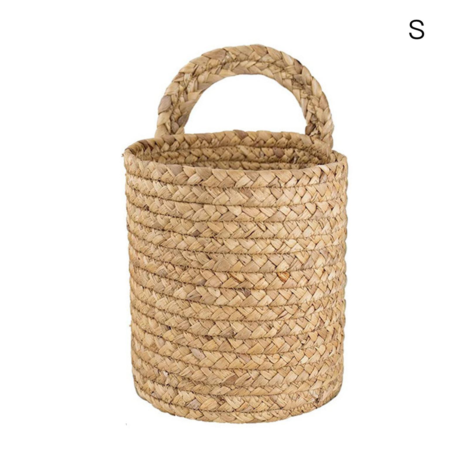 Handwoven Seagrass Basket Cute Multipurpose Plant Holder Basket with Handle for kitchen Laundry Picnic Grocery Type 1
Handwoven Seagrass Basket Cute Multipurpose Plant Holder Basket with Handle for kitchen Laundry Picnic Grocery Type 1