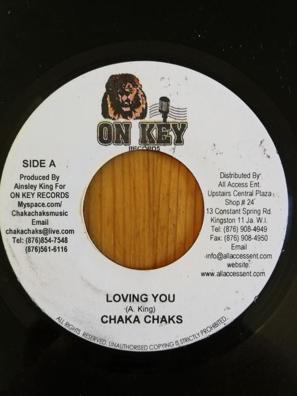 7inch Record CHAKA CHAKS - Loving You NONE On Key Records Jamaica Reggae, Ska & Dub Used
7inch Record CHAKA CHAKS - Loving You NONE On Key Records Jamaica Reggae, Ska & Dub Used