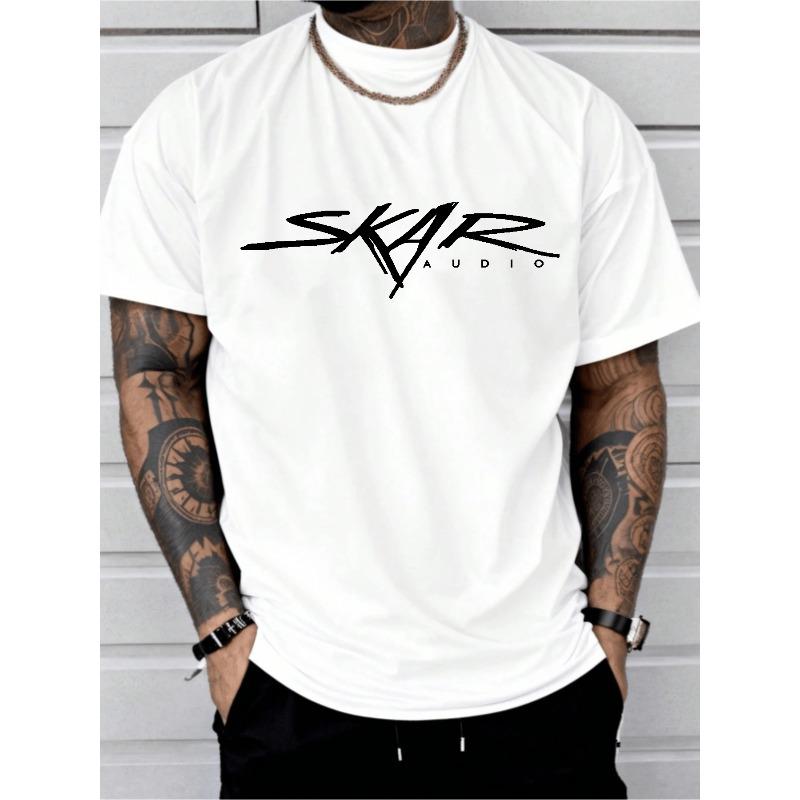 European sizes SKAR AUDIO Printed Men s T-Shirt - Breathable Crew Neck, Regular Fit All-Season Tee with Cool Cartoon Print for Daily Wear S белый
European sizes SKAR AUDIO Printed Men s T-Shirt - Breathable Crew Neck, Regular Fit All-Season Tee with Cool Cartoon Print for Daily Wear S белый