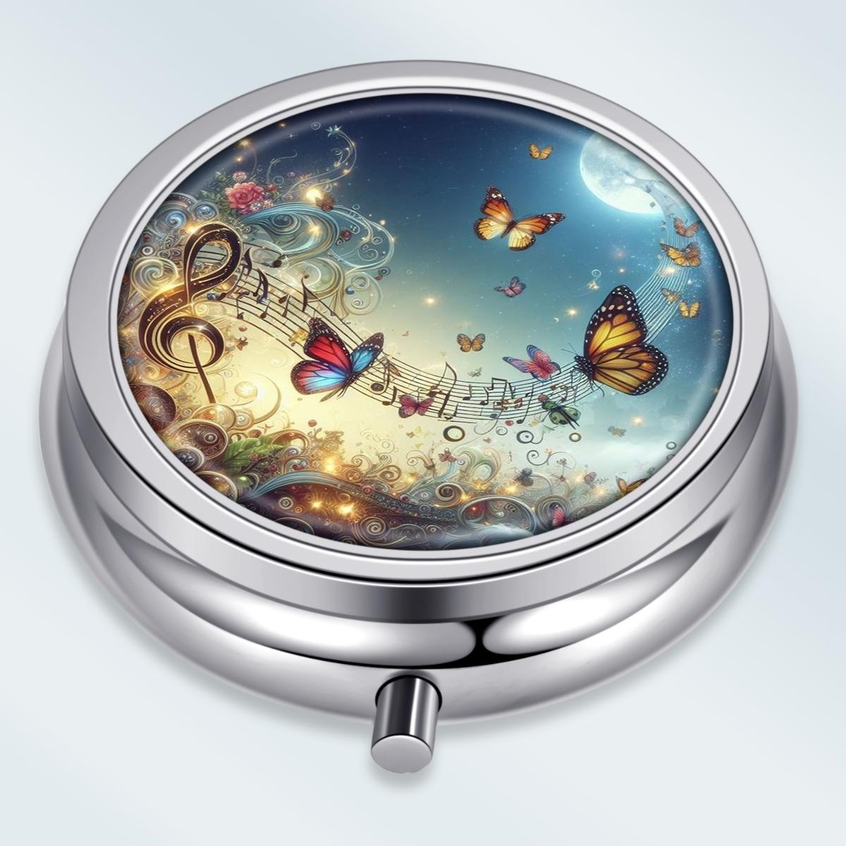 Portable Pill Box with 3 Compartments, Mini Metal Medicine Organizer Case, Cute Printed Pill Container for Vitamins, Pills, Jewelry, Travel, Daily Use разноцветный
Portable Pill Box with 3 Compartments, Mini Metal Medicine Organizer Case, Cute Printed Pill Container for Vitamins, Pills, Jewelry, Travel, Daily Use разноцветный