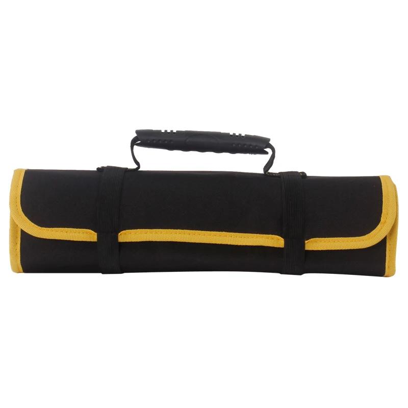 Oxford Canvas Folding Wrench Bag with Handle Tool Roll Storage Pocket Tools Portable Waterproof Storage Hand Roller Tool Bags
Oxford Canvas Folding Wrench Bag with Handle Tool Roll Storage Pocket Tools Portable Waterproof Storage Hand Roller Tool Bags