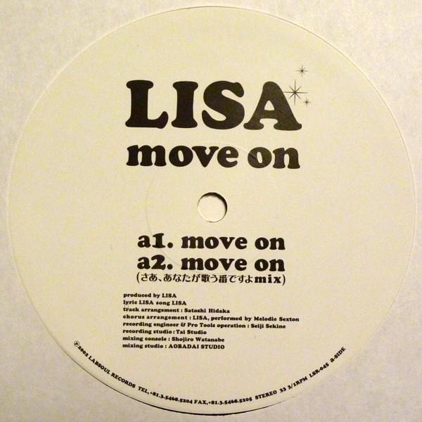12inch Record LISA - Move On LSR045 Labsoul Records 2002 Japan Dance & Electronica Used
12inch Record LISA - Move On LSR045 Labsoul Records 2002 Japan Dance & Electronica Used
