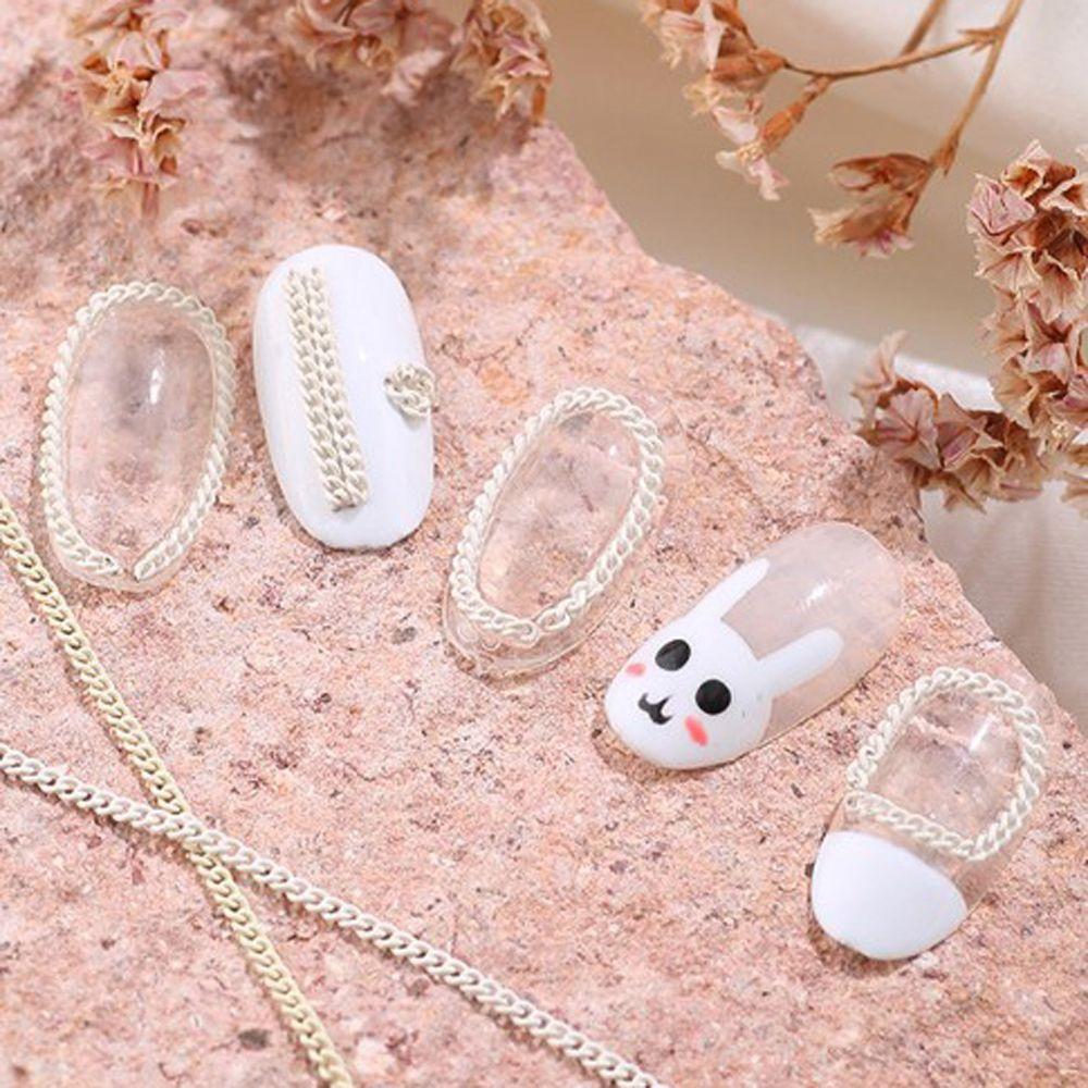 Zinc Zinc Alloy Ring Buckle Chains Nail Art Chains 3D Nail Art Decorations Nail Jewelry Manicure Accessories
Zinc Zinc Alloy Ring Buckle Chains Nail Art Chains 3D Nail Art Decorations Nail Jewelry Manicure Accessories
