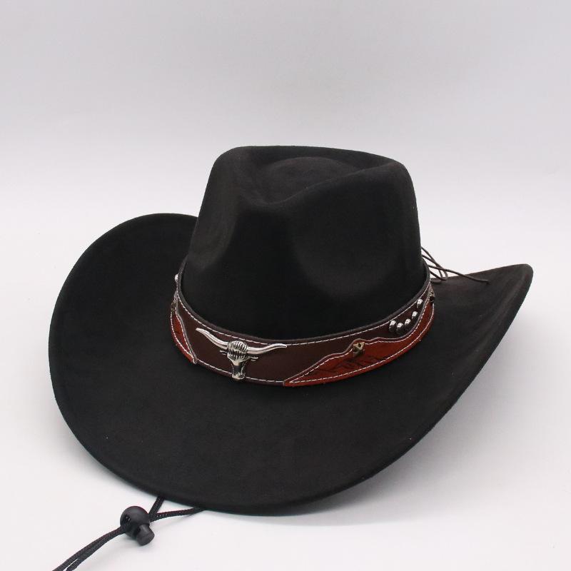 European, American And British Style New Woolen Top Hat Western Denim Middle Edge Curl Top Hat Minority Men S And Women S Jazz Hat One size fits all (j taoniu)
European, American And British Style New Woolen Top Hat Western Denim Middle Edge Curl Top Hat Minority Men S And Women S Jazz Hat One size fits all (j taoniu)