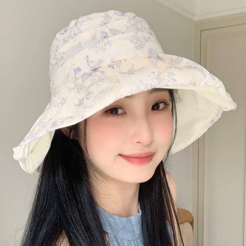 Складная солнцезащитная шляпа детская весна и лето защита от солнца солнцезащитная шляпа сине-белый фарфор большие поля повседневная шляпа-ведро показывает маленькое лицо Average size
Складная солнцезащитная шляпа детская весна и лето защита от солнца солнцезащитная шляпа сине-белый фарфор большие поля повседневная шляпа-ведро показывает маленькое лицо Average size