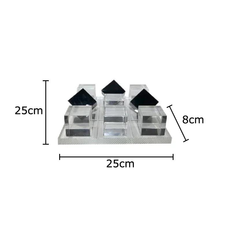 Creative Geometry Chess Games Crystal Chessboard Matte Crystal Chess Pieces Geometric Artwork Ornaments Casual Chess Games
Creative Geometry Chess Games Crystal Chessboard Matte Crystal Chess Pieces Geometric Artwork Ornaments Casual Chess Games