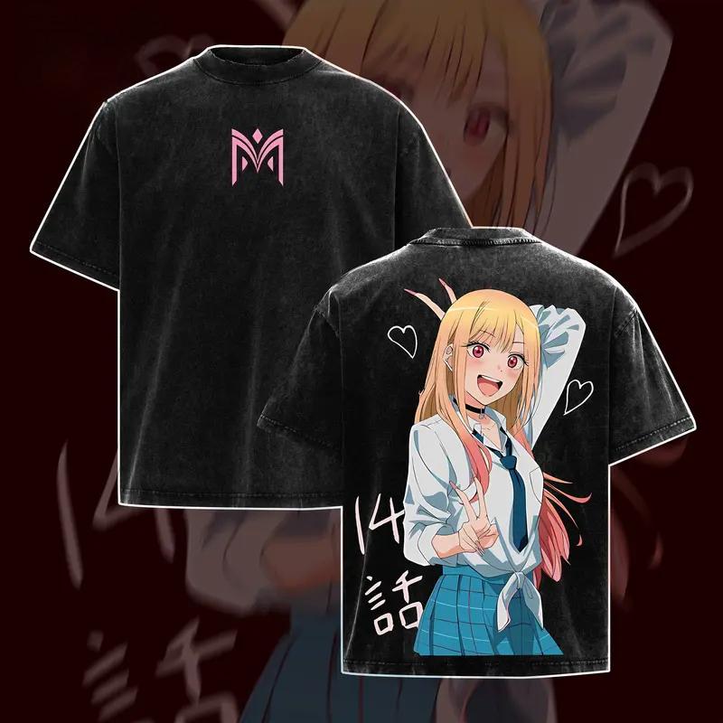 My Dress Up Darling Kitagawa Marin Printed Tee Men Women Retro Washed T-shirts Oversized T Shirt Cotton Clothing Harajuku Tshirt XXL
My Dress Up Darling Kitagawa Marin Printed Tee Men Women Retro Washed T-shirts Oversized T Shirt Cotton Clothing Harajuku Tshirt XXL
