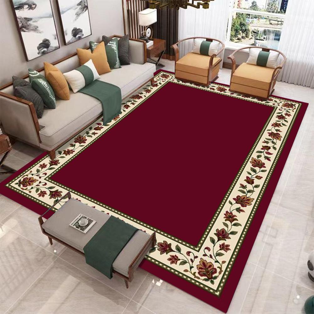 Classic Red Turkish Carpet Elegant Living Room Rug Persian Inspired Rug for Bedroom Hallway Sunroom Decor Luxury Home Accent 40x60cm
Classic Red Turkish Carpet Elegant Living Room Rug Persian Inspired Rug for Bedroom Hallway Sunroom Decor Luxury Home Accent 40x60cm