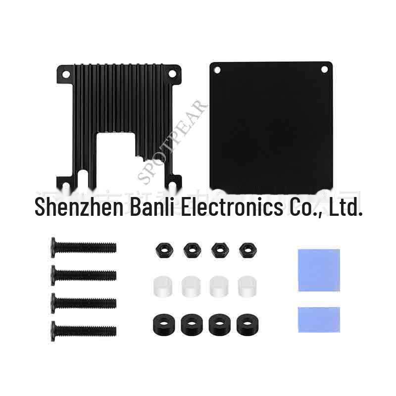 Orange Pi Zero Aluminum Alloy Passive Heat Sink Protective Shell with Thermal Conductive Adhesive
Orange Pi Zero Aluminum Alloy Passive Heat Sink Protective Shell with Thermal Conductive Adhesive