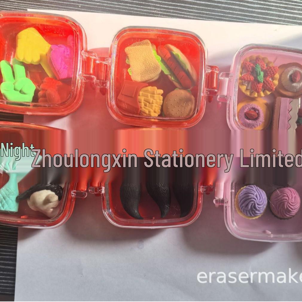 3D Animal & Food Kaleidoscope Eraser Set 8.2 x 6.8 x 2.8 cm
3D Animal & Food Kaleidoscope Eraser Set 8.2 x 6.8 x 2.8 cm