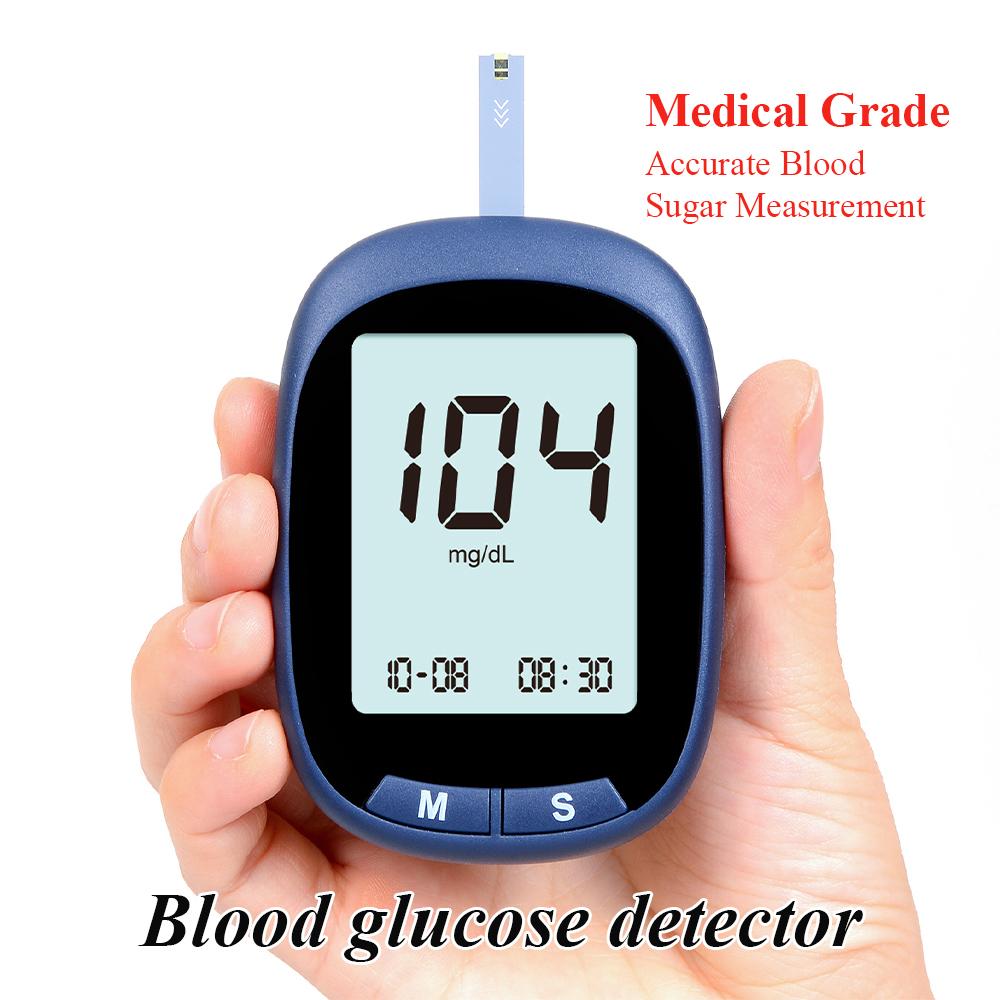 Blood Glucose Meter High Accuracy Blood Sugar Test Kit No Coding Required Diabetes Testing Kit
Blood Glucose Meter High Accuracy Blood Sugar Test Kit No Coding Required Diabetes Testing Kit