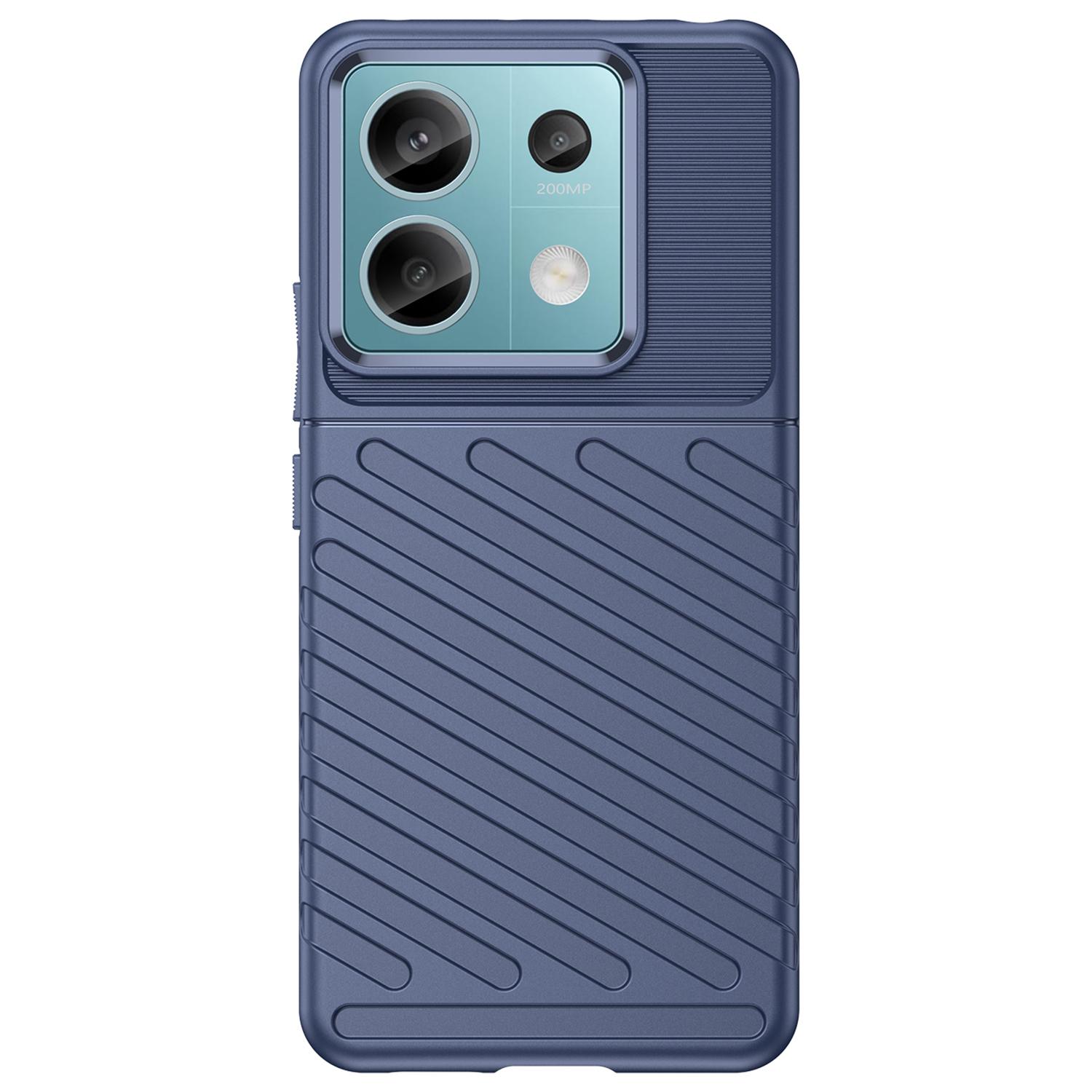 Thunder Series For Xiaomi Redmi Note 13 Pro 5G/Poco X6 5G Case Thickened TPU Soft Phone Cover Blue
Thunder Series For Xiaomi Redmi Note 13 Pro 5G/Poco X6 5G Case Thickened TPU Soft Phone Cover Blue
