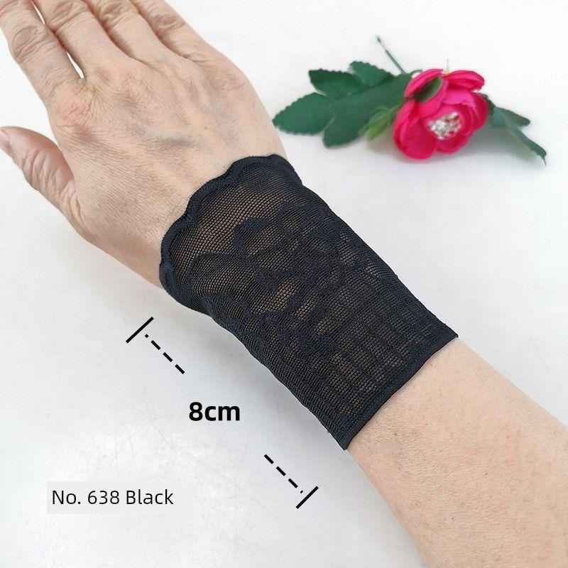 Short Women Scar Cover up Tattoo Upper Arm Protector Arm Lace No. 638 black pair M
Short Women Scar Cover up Tattoo Upper Arm Protector Arm Lace No. 638 black pair M