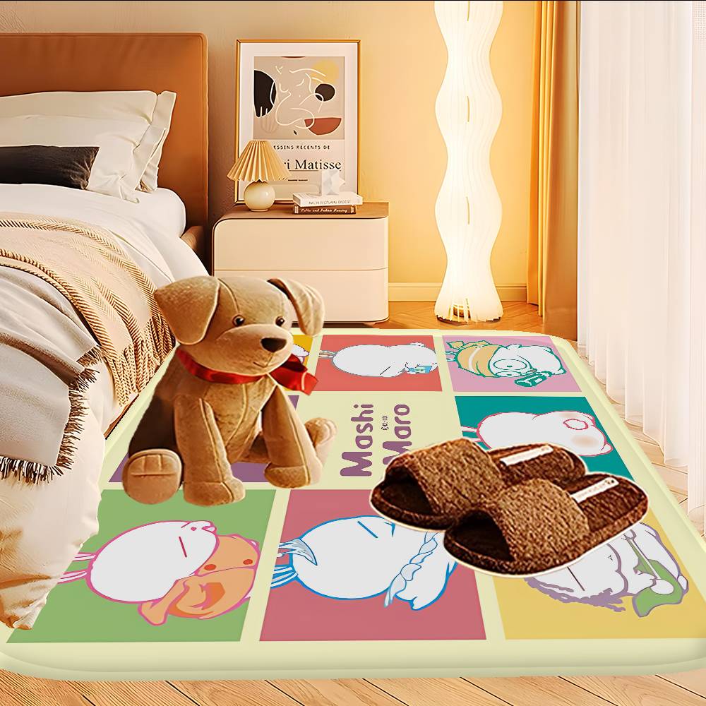 MashiMaro Anime Cartoon Room Mats Anti-slip Absorb Water Long Strip Cushion Bedroon Mat Household Carpets 40x60cm
MashiMaro Anime Cartoon Room Mats Anti-slip Absorb Water Long Strip Cushion Bedroon Mat Household Carpets 40x60cm