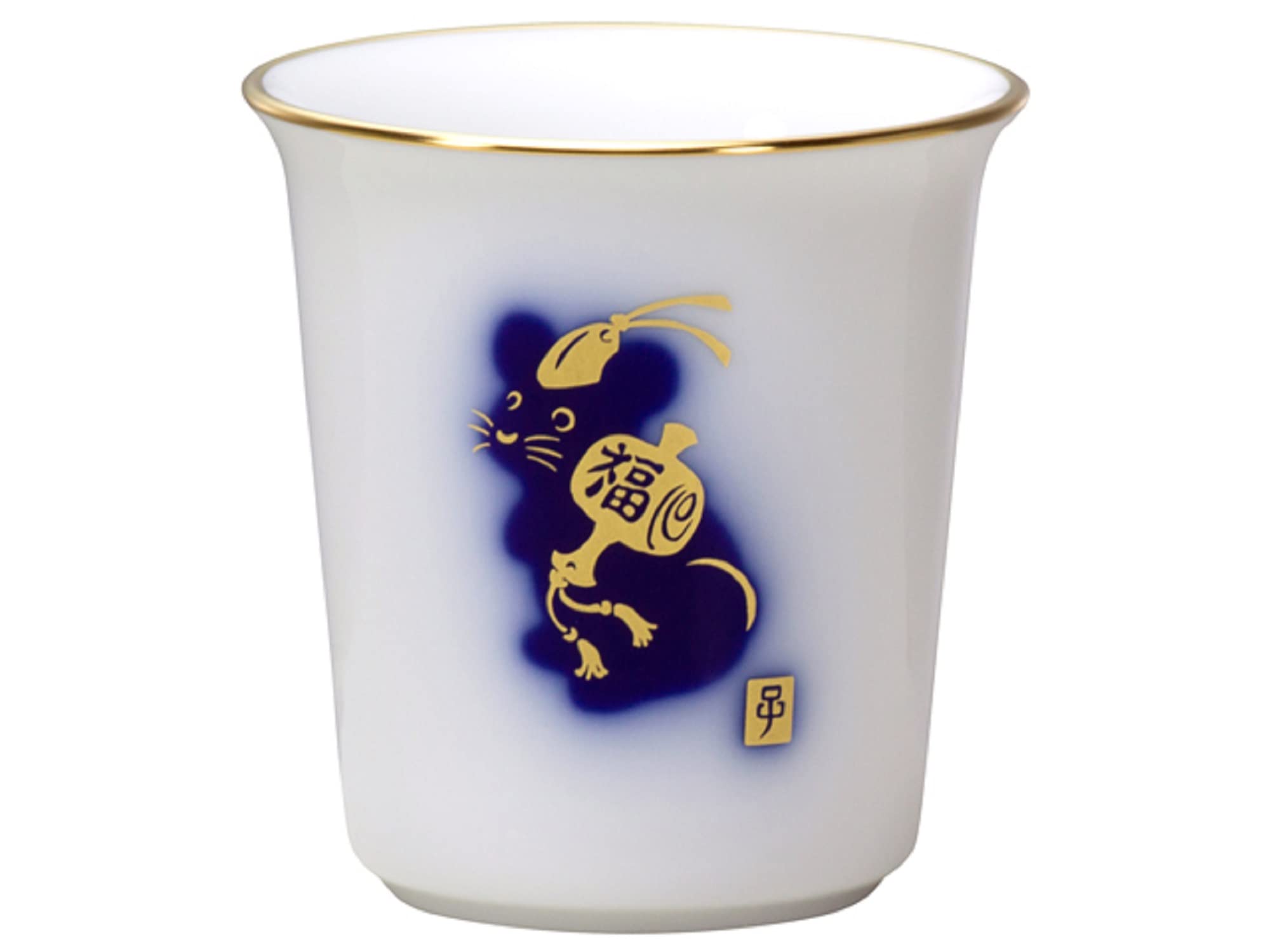 Okura Pottery s Zodiac Series Rat Mini Cup, Coffee/Tea, Approx. 85cc, Made in Japan, 119C/9801-A
Okura Pottery s Zodiac Series Rat Mini Cup, Coffee/Tea, Approx. 85cc, Made in Japan, 119C/9801-A