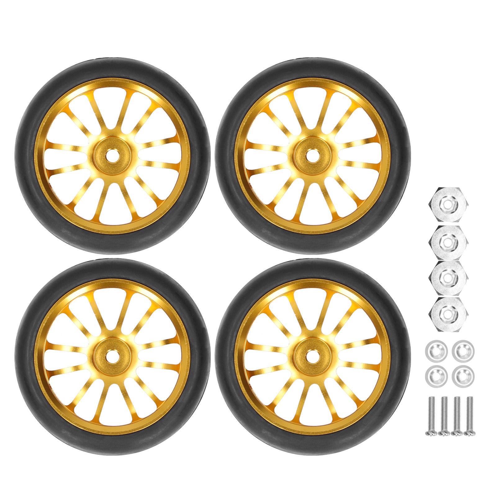4Pcs 63MM Remote Control Metal Wheel Hub Tires with Adapter for WPL D12 RC Truck Gold
4Pcs 63MM Remote Control Metal Wheel Hub Tires with Adapter for WPL D12 RC Truck Gold