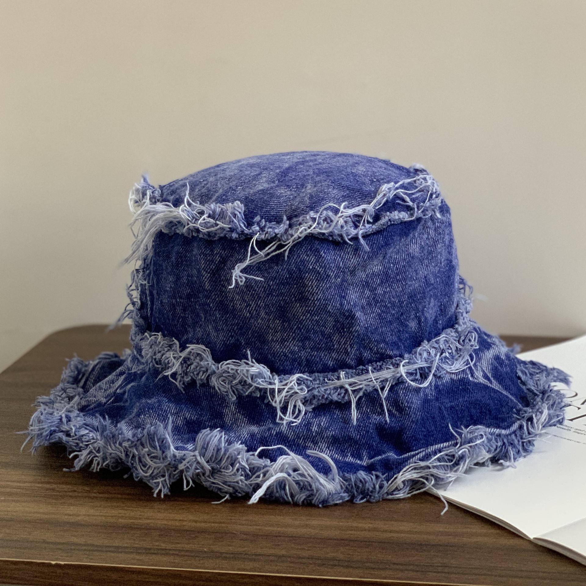 Джинсовая шляпа-тазик, женская летняя модная шляпа-ведро, маленькая повседневная универсальная уличная шляпа с грубым краем M(56-58cm) синий
Джинсовая шляпа-тазик, женская летняя модная шляпа-ведро, маленькая повседневная универсальная уличная шляпа с грубым краем M(56-58cm) синий