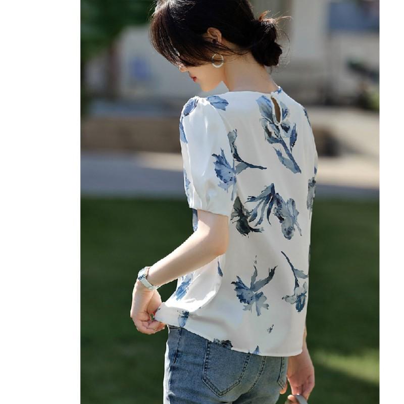 Молодежная рубашка с короткими рукавами, замедляющая старение, летний свежий и элегантный топ с круглым вырезом и принтом 3XL
Молодежная рубашка с короткими рукавами, замедляющая старение, летний свежий и элегантный топ с круглым вырезом и принтом 3XL