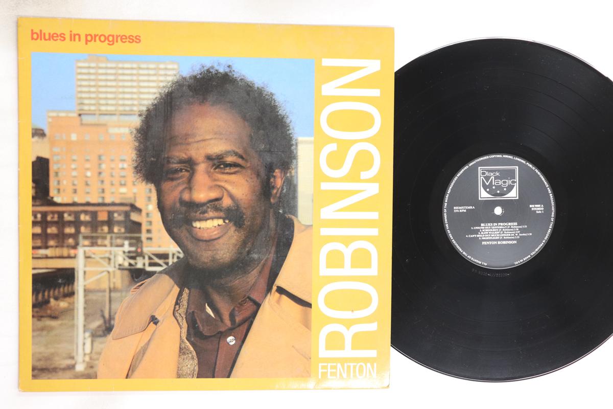 LP Record FENTON ROBINSON Blues In Progress BM9005 BLACK MAGIC 1984 Holland Blues Used
LP Record FENTON ROBINSON Blues In Progress BM9005 BLACK MAGIC 1984 Holland Blues Used
