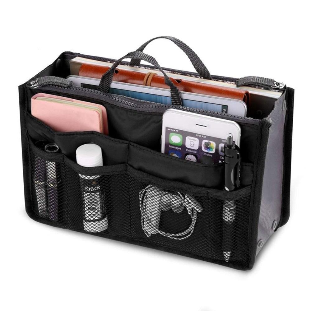 Newly Women s Bag Insert Liner Zip lock Bag Storage Bag Travel Cosmetic Handbag Makeup Pouch сірий
Newly Women s Bag Insert Liner Zip lock Bag Storage Bag Travel Cosmetic Handbag Makeup Pouch сірий