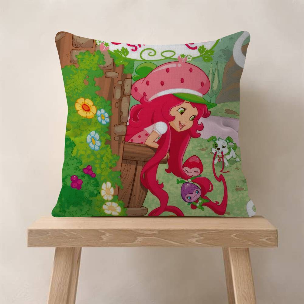 Cute Role Strawberry ShortcakeCartoon Pillow Gifts Home Office Furnishings Bedroom Sofa Car Cushion Cover case 45x45cm 30x30cm
Cute Role Strawberry ShortcakeCartoon Pillow Gifts Home Office Furnishings Bedroom Sofa Car Cushion Cover case 45x45cm 30x30cm
