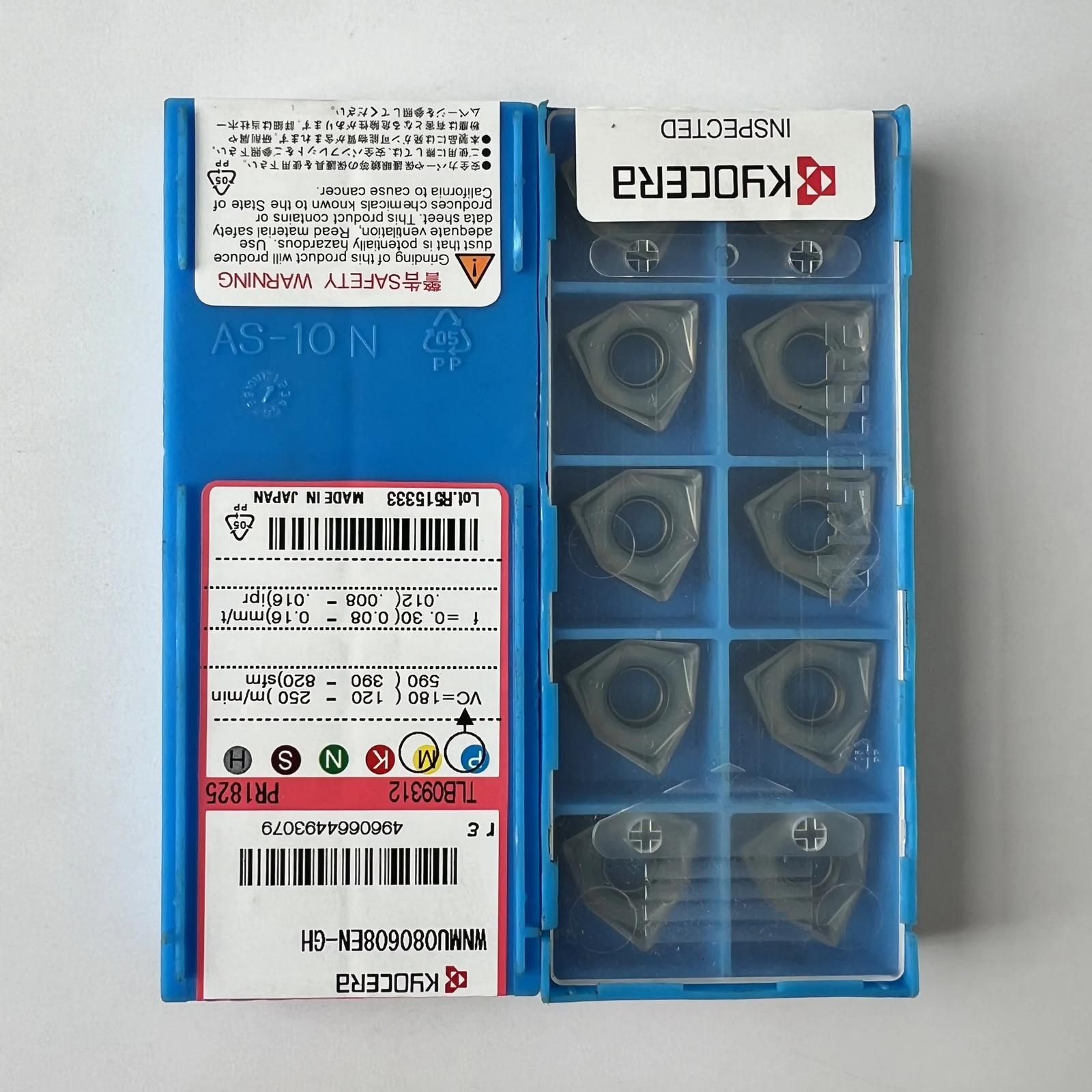 KYOCERA / WNMG080608EN-GH PR1825 / Industrial indexable Carbide Inserts 10 Pcs
KYOCERA / WNMG080608EN-GH PR1825 / Industrial indexable Carbide Inserts 10 Pcs