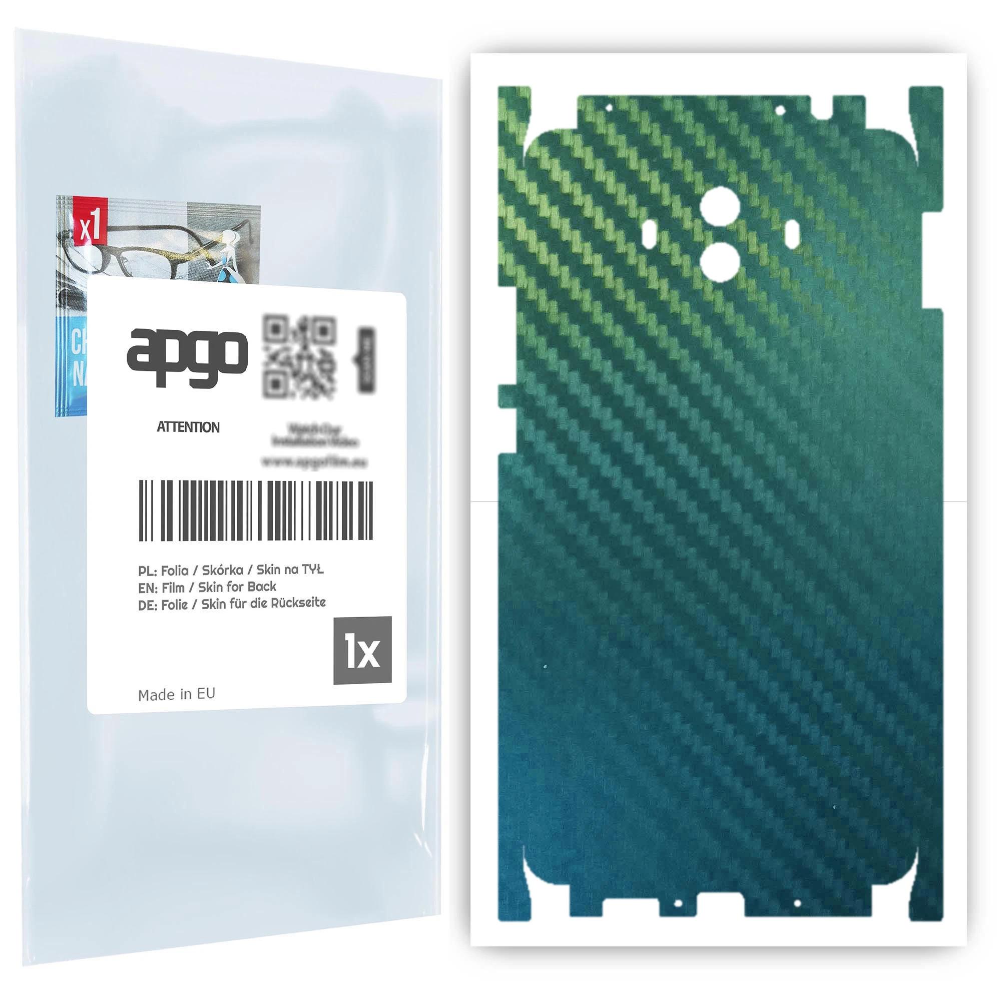 apgo Protective Skin Sticker for the back+sides compatible with Huawei Mate 10, Full Wrap Film, Foil, Vinyl - Pattern Carbon Chameleon CAKA1
apgo Protective Skin Sticker for the back+sides compatible with Huawei Mate 10, Full Wrap Film, Foil, Vinyl - Pattern Carbon Chameleon CAKA1