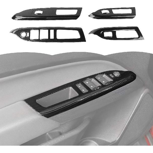 RT-TCZ Carbon Fiber Window Lift Switch Panel Cover Trim Decoration Interior Accessories Compatible with Chevrolet Colorado 2014-2024,for GMC Canyon Carbon Fiber Grain
RT-TCZ Carbon Fiber Window Lift Switch Panel Cover Trim Decoration Interior Accessories Compatible with Chevrolet Colorado 2014-2024,for GMC Canyon Carbon Fiber Grain