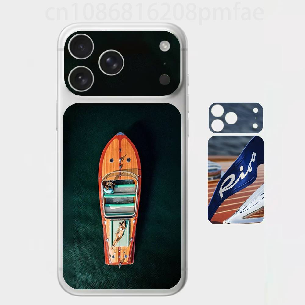 R-RIVA Yacht luxurious Brand Premium Skin Wrap for iPhone 17 Pro/Max, Back Frame Camera Protective Decal (Not Case) iPhone17promax
R-RIVA Yacht luxurious Brand Premium Skin Wrap for iPhone 17 Pro/Max, Back Frame Camera Protective Decal (Not Case) iPhone17promax