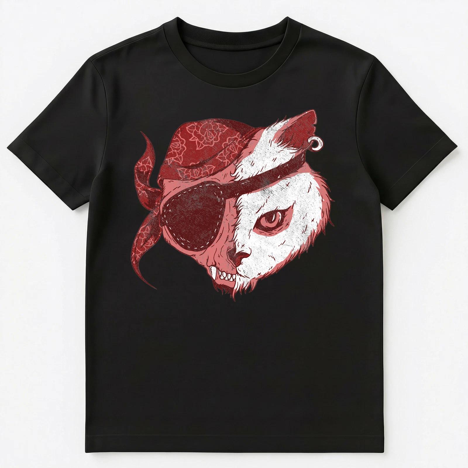 Half Decomposed Scary Zombie Pirate Cat Unisex T-Shirt S
Half Decomposed Scary Zombie Pirate Cat Unisex T-Shirt S