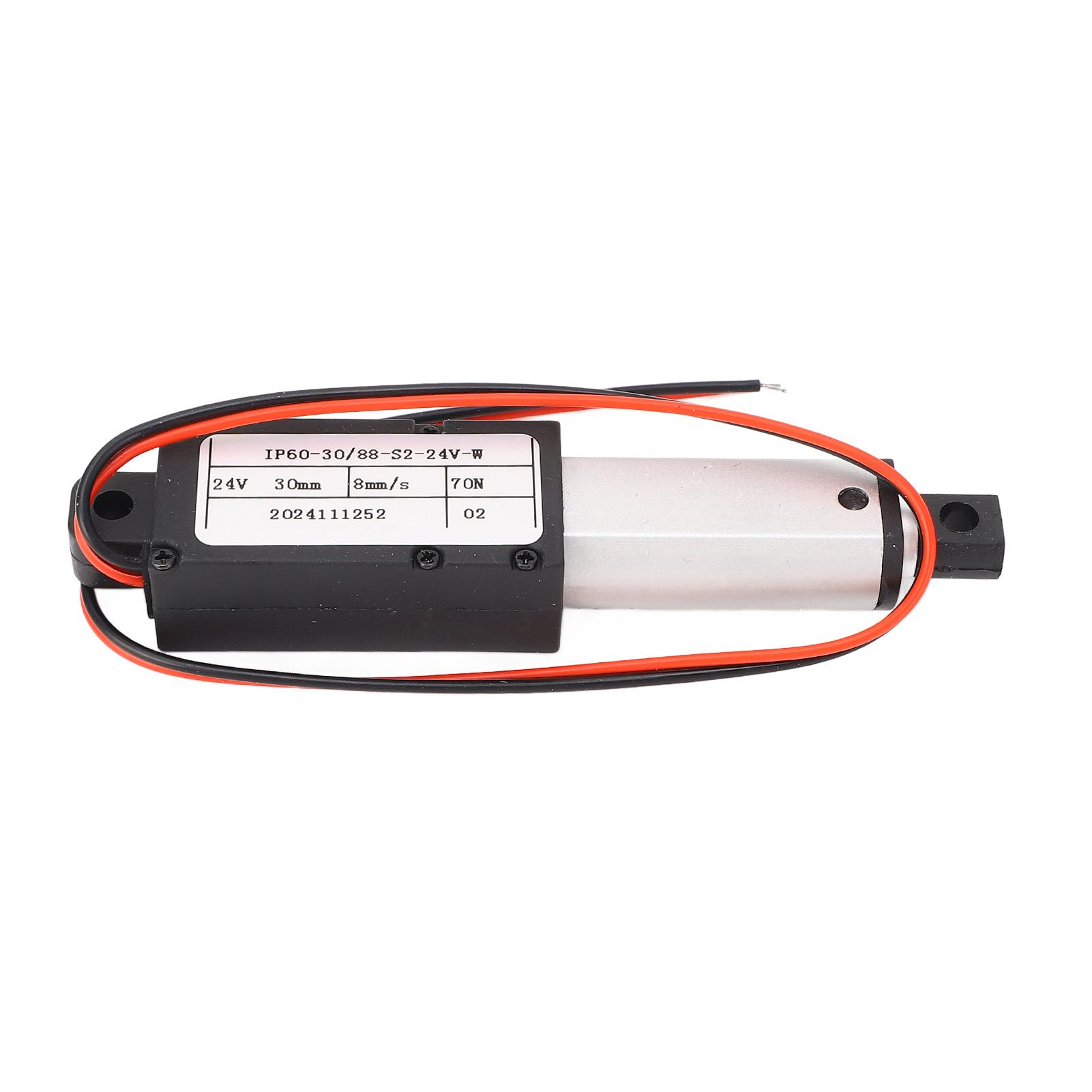 Mini Linear Actuator with End Limit Switch 24VDC Motion Actuator for Sofa Robot 30mm Stroke 70N
Mini Linear Actuator with End Limit Switch 24VDC Motion Actuator for Sofa Robot 30mm Stroke 70N