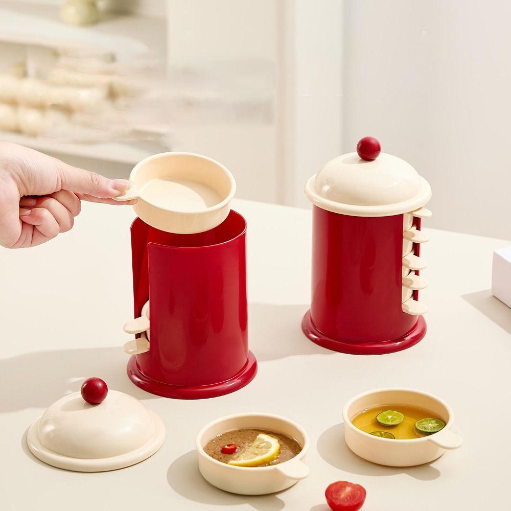 Dopamine Postbox Sauce Dish Set Dustproof Pickles Dish Home Tableware Dipping Dish Vinegar 1 SET
Dopamine Postbox Sauce Dish Set Dustproof Pickles Dish Home Tableware Dipping Dish Vinegar 1 SET