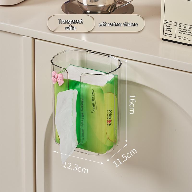 Настенный диспенсер для салфеток и полотенец без перфорации для кухни и ванной комнаты Bow Tissue Box
Настенный диспенсер для салфеток и полотенец без перфорации для кухни и ванной комнаты Bow Tissue Box