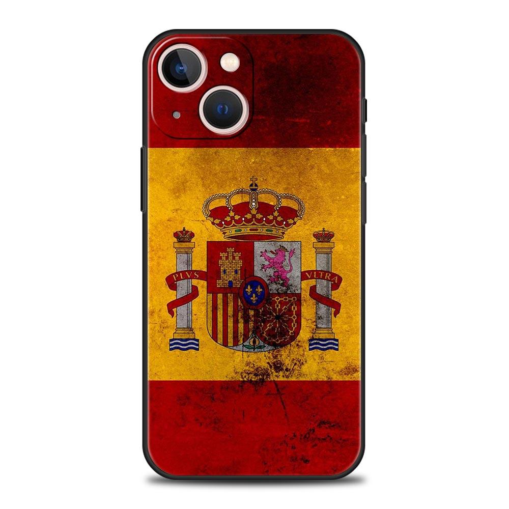 spain flag Luxury Phone Case For iPhone 13 15 14 12 Mini 11 Pro MAX XR X SE XS 7 8 Plus Silicone Black Protection Cover iPhone 14 Pro
spain flag Luxury Phone Case For iPhone 13 15 14 12 Mini 11 Pro MAX XR X SE XS 7 8 Plus Silicone Black Protection Cover iPhone 14 Pro