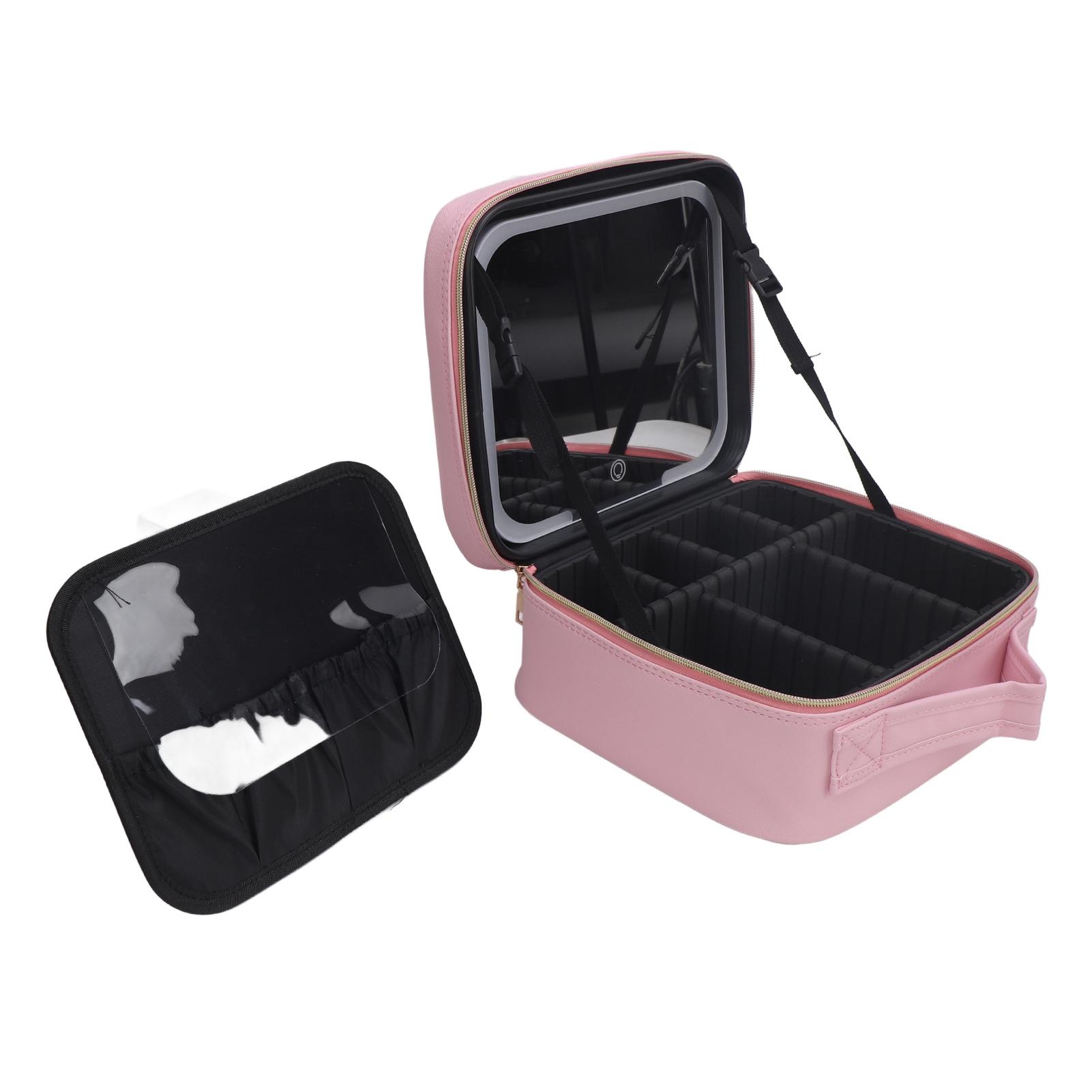 Органайзер для косметички с зеркалом и подсветкой, большой дорожный футляр для косметики, портативное хранилище для художников
Органайзер для косметички с зеркалом и подсветкой, большой дорожный футляр для косметики, портативное хранилище для художников