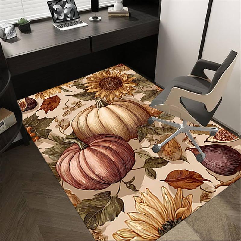 1PC Pumpkin Fig Non-Slip Floor Carpet Compatible for Office&Living Room&Bedroom&Dining room - Flat-Weave Machine-O351 60cm by 90cm
1PC Pumpkin Fig Non-Slip Floor Carpet Compatible for Office&Living Room&Bedroom&Dining room - Flat-Weave Machine-O351 60cm by 90cm