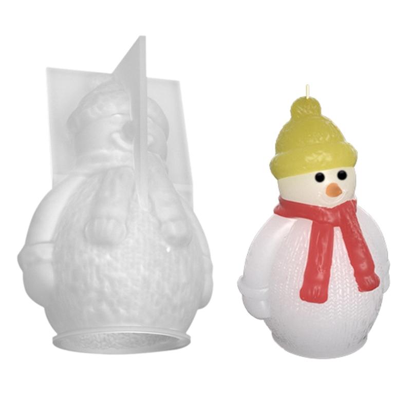 Scarf Bells Snowman Decoration Candle Silicone Mold Resin Epoxy Christmas Crafts DIY Ornament Jewelry Candle Making Tool
Scarf Bells Snowman Decoration Candle Silicone Mold Resin Epoxy Christmas Crafts DIY Ornament Jewelry Candle Making Tool