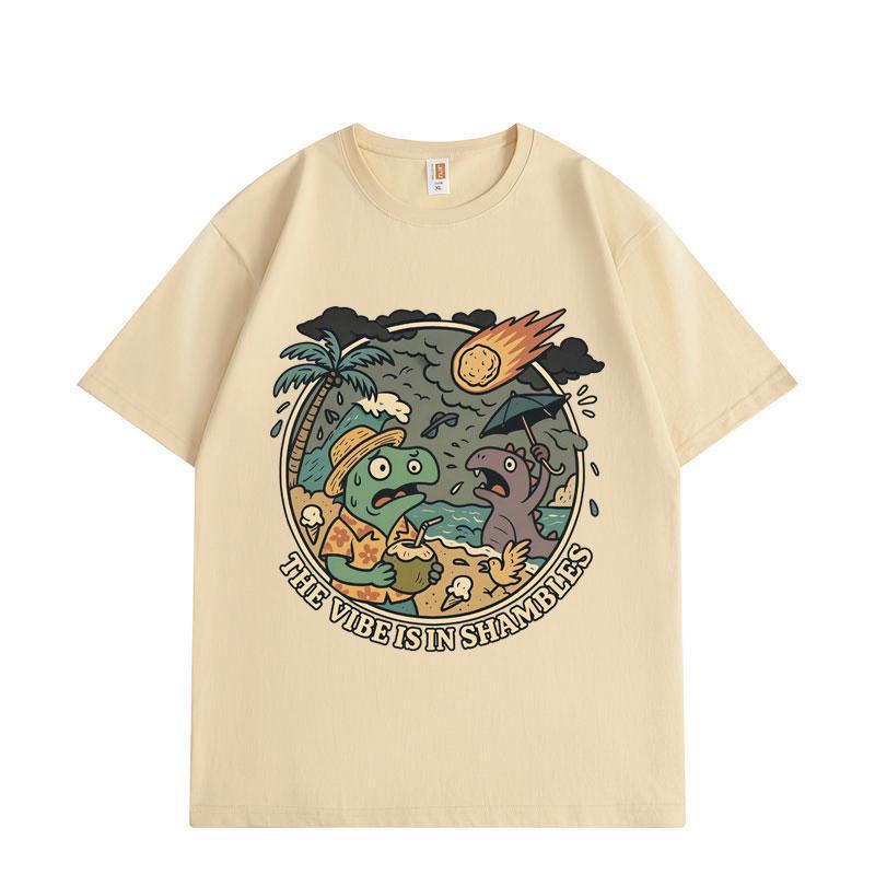 The Vibes Are in Shambles Funny Meme T-shirt Men Women Fashion Vintage Short Sleeve T-shirts Summer Cotton T Shirt 2XL
The Vibes Are in Shambles Funny Meme T-shirt Men Women Fashion Vintage Short Sleeve T-shirts Summer Cotton T Shirt 2XL